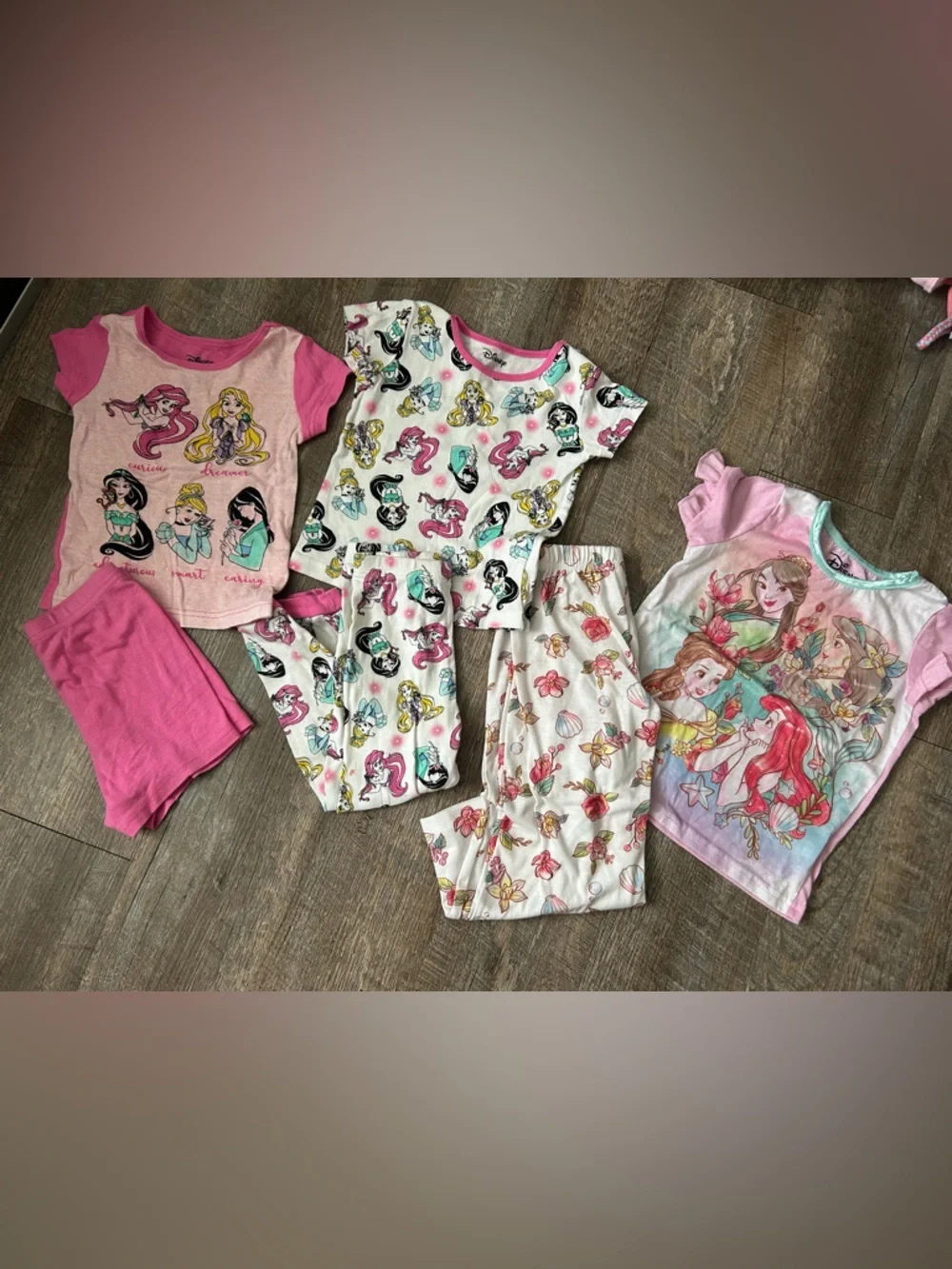 Disney Girls' Princess Pajama Sets